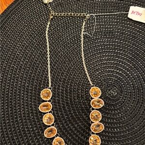 Betsey Johnson Gold and Silver Necklace